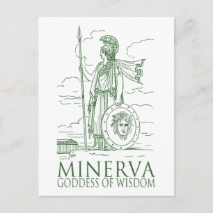 Carte Postale Minerva