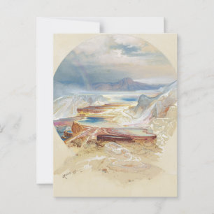 Carte Postale Minerva Terrace, Moran, 1872