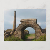 Carte Postale Mines Crown, Botallack, Cornwall, Angleterre. (Devant)