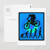 Carte Postale Mines de l'État du vélo (Devant / Derrière)