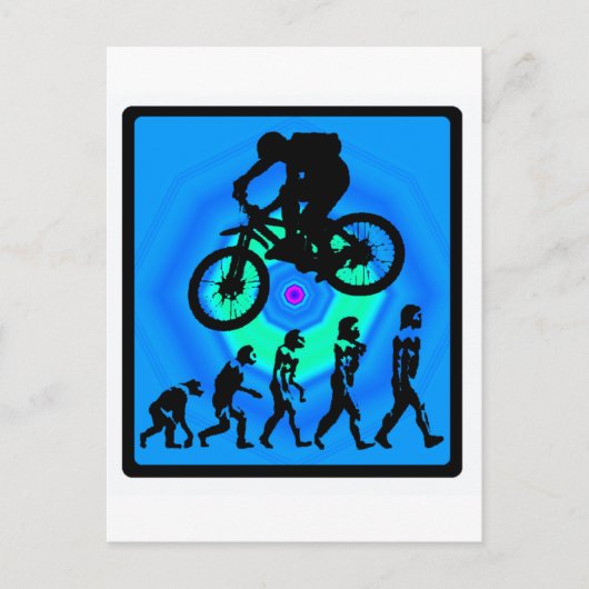 Carte Postale Mines de l'État du vélo (Devant)