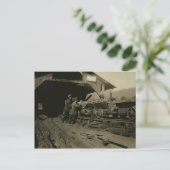 Carte Postale Mineurs de charbon (Debout devant)