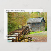 Carte Postale Mingus Mill, Great Smoky Mountains (Devant / Derrière)