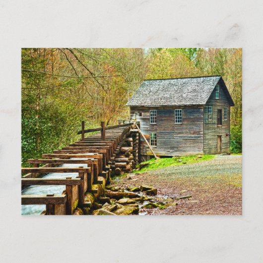 Carte Postale Mingus Mill, Great Smoky Mountains (Devant)