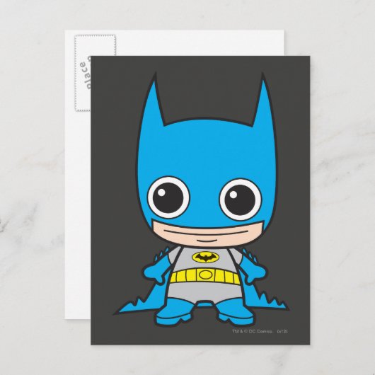 Carte Postale Mini Batman (Devant / Derrière)