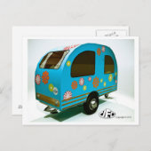 Carte postale Mini Camping Vélo (Devant / Derrière)