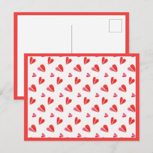 Carte postale MINI HEARTS II (Devant / Derrière)