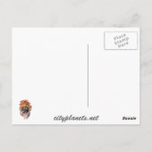 Carte Postale mini planète wilmington nc (Dos)