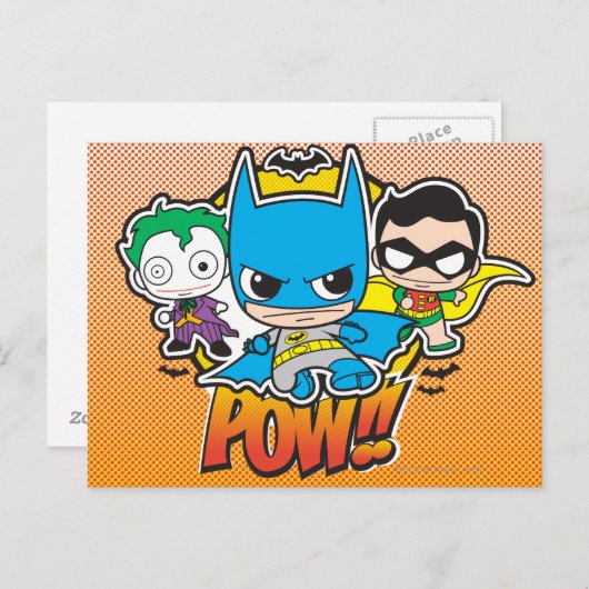 Carte Postale Mini Pow (Devant / Derrière)