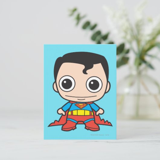 Carte Postale Mini Superman (Debout devant)