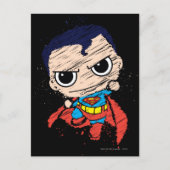 Carte Postale Mini Superman Sketch - Flying (Devant)