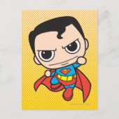 Carte Postale Mini Superman volant (Devant)