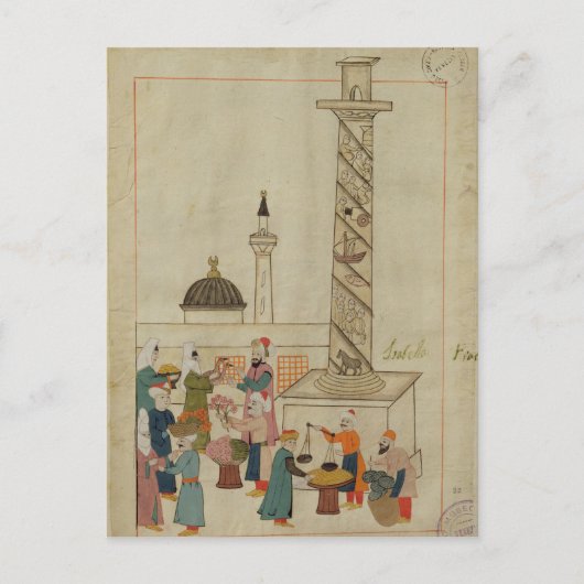 Carte Postale Miniature de la "Memorie Turchesche" (Devant)