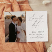 Carte Postale Miniature De Script Photo Enregistrer La Date