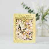 Carte Postale Miniature persane : Le cadeau inadéquat des dervic (Debout devant)