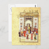 Carte Postale Miniature persane : L'innocence de Yusuf (Devant / Derrière)