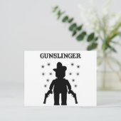 Carte Postale Minifig Gunslinger Cowboy (Debout devant)