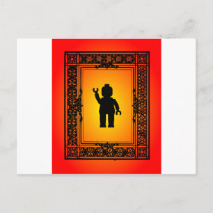 Carte Postale Minifig Vague Parisienne par Personnaliser My Mini