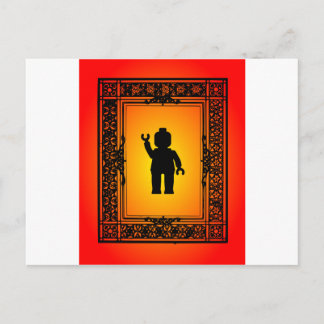 Carte Postale Minifig Vague Parisienne par Personnaliser My Mini