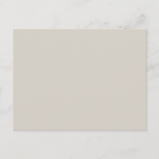 Carte Postale Minimal Blank Color  (Devant)