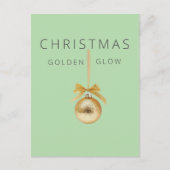 Carte Postale Minimal Christmas Postcard | Line Art Tree | Kalir (Devant)