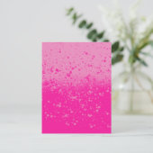 Carte Postale Minimalisme rose (Debout devant)