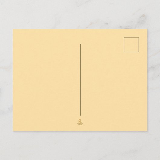 Carte Postale Minimalist Coffee Quote Postcard | Funny Good Inte (Dos)