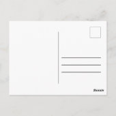 Carte postale minimaliste Boho (Dos)