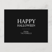 CARTE POSTALE MINIMALISTE JOYEUX HALLOWEEN | CLASS (Devant)
