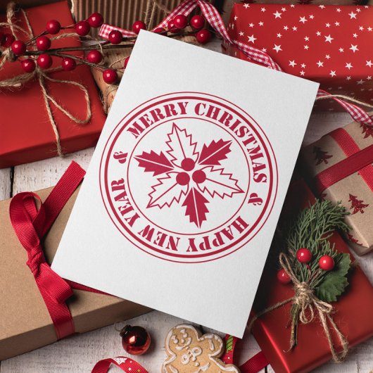 Carte postale minimaliste moderne Joyeux Noël