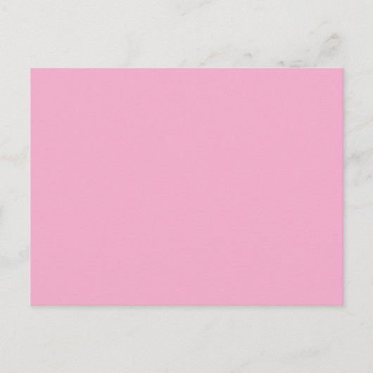 Carte Postale Minimaliste Rose Pâle Élégant Félicitations pour l (Devant)
