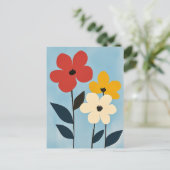 Carte Postale Minimaliste scandinave #160 (Debout devant)