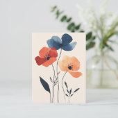 Carte Postale Minimaliste scandinave #165 (Debout devant)