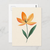 Carte Postale Minimaliste scandinave #166 (Devant / Derrière)