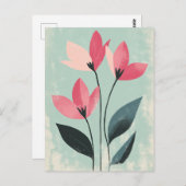 Carte Postale Minimaliste scandinave #167 (Devant / Derrière)