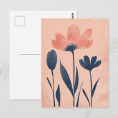 Carte Postale Minimaliste scandinave #168 (Devant / Derrière)