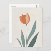 Carte Postale Minimaliste scandinave #170 (Devant / Derrière)