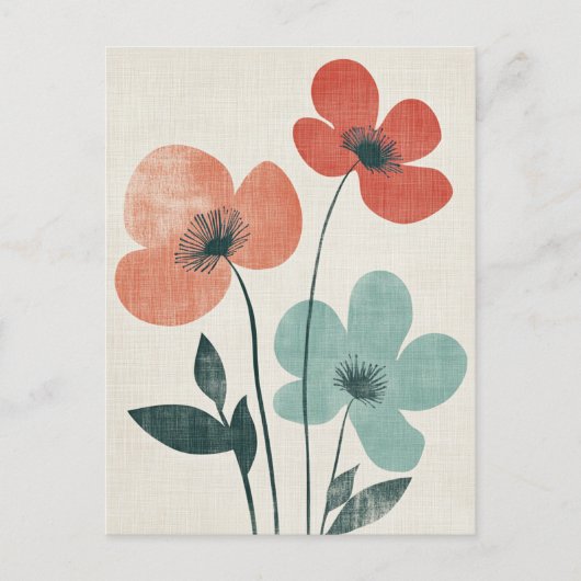 Carte Postale Minimaliste scandinave #176 (Devant)