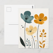 Carte Postale Minimaliste scandinave #177 (Devant / Derrière)