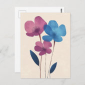 Carte Postale Minimaliste scandinave #179 (Devant / Derrière)