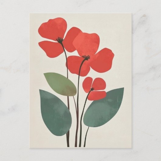 Carte Postale Minimaliste scandinave #180 (Devant)