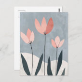 Carte Postale Minimaliste scandinave #183 (Devant / Derrière)