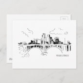 Carte Postale Minneapolis (Devant / Derrière)