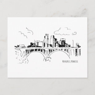 Carte Postale Minneapolis