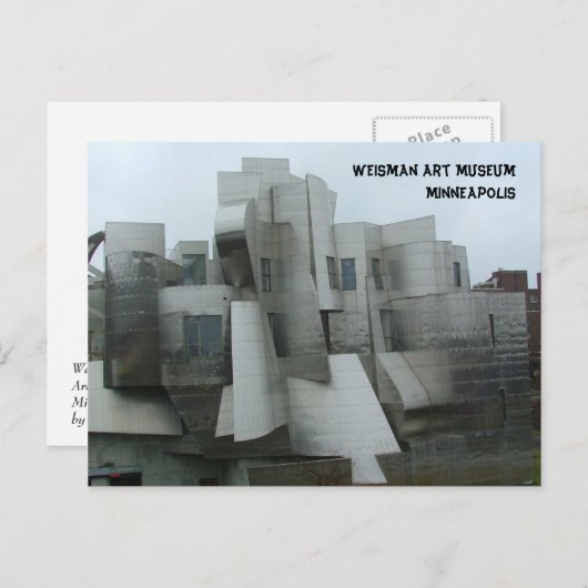 Carte Postale Minneapolis (Devant / Derrière)