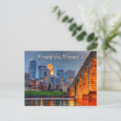 Carte postale Minneapolis Minnesota (Debout devant)