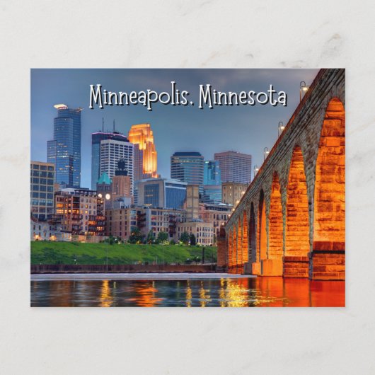 Carte postale Minneapolis Minnesota (Devant)