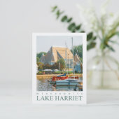 Carte Postale Minneapolis Minnesota Lake Harriet Bandshell (Debout devant)