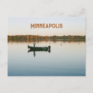 Carte Postale Minneapolis Minnesota Lake Harriet Sunset Photo