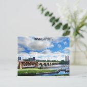 Carte Postale Minneapolis Minnesota Mississippi Voyage (Debout devant)